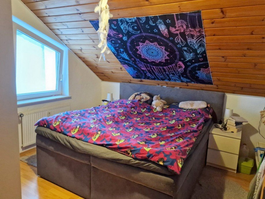 Schlafzimmer Dachgeschosswohnung Gro�-Zimmern