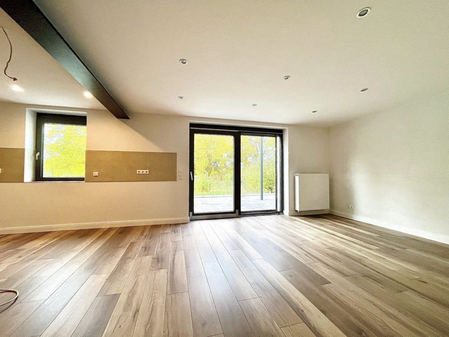 Wohnzimmer/offene K�che Wohnung Reinheim