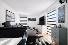 Wohnzimmer 3-Zimmer-Maisonette- Wohnung in Gro�-Zimmern mit TG-Stellplatz.