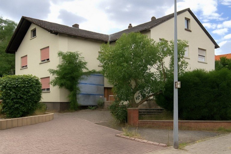 Ansicht Hasselroth-Neuenha�lau Zweifamilienhaus Zweifamilienhaus mit gro�em Grundst�ck und viel Potenzial in Hasselroth-Neuenha�lau