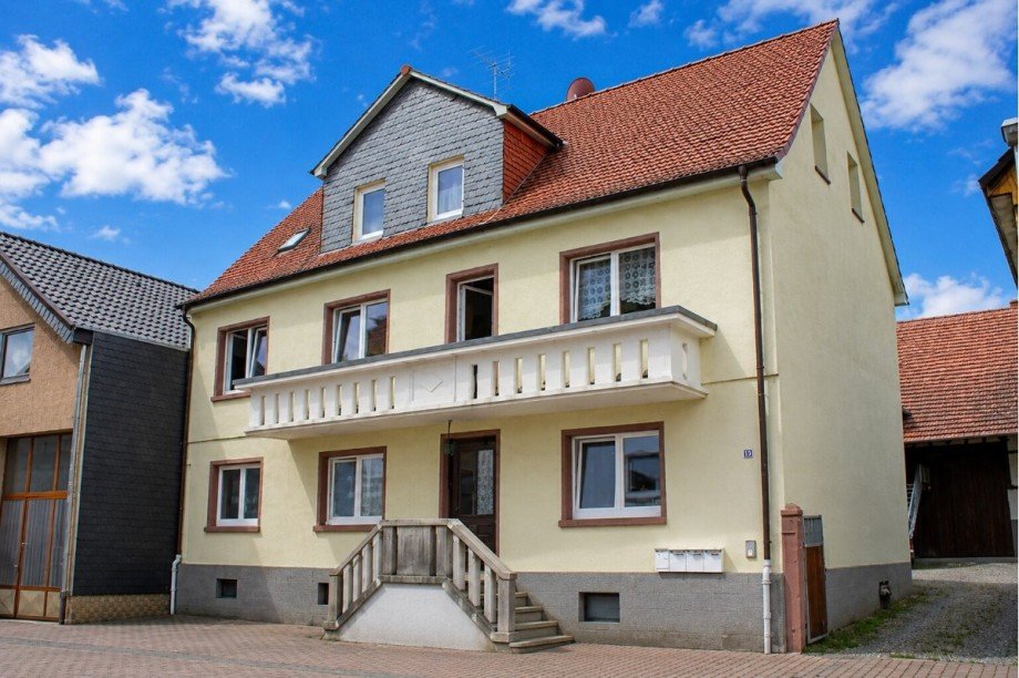 Hausansicht Erdgeschosswohnung Reinheim