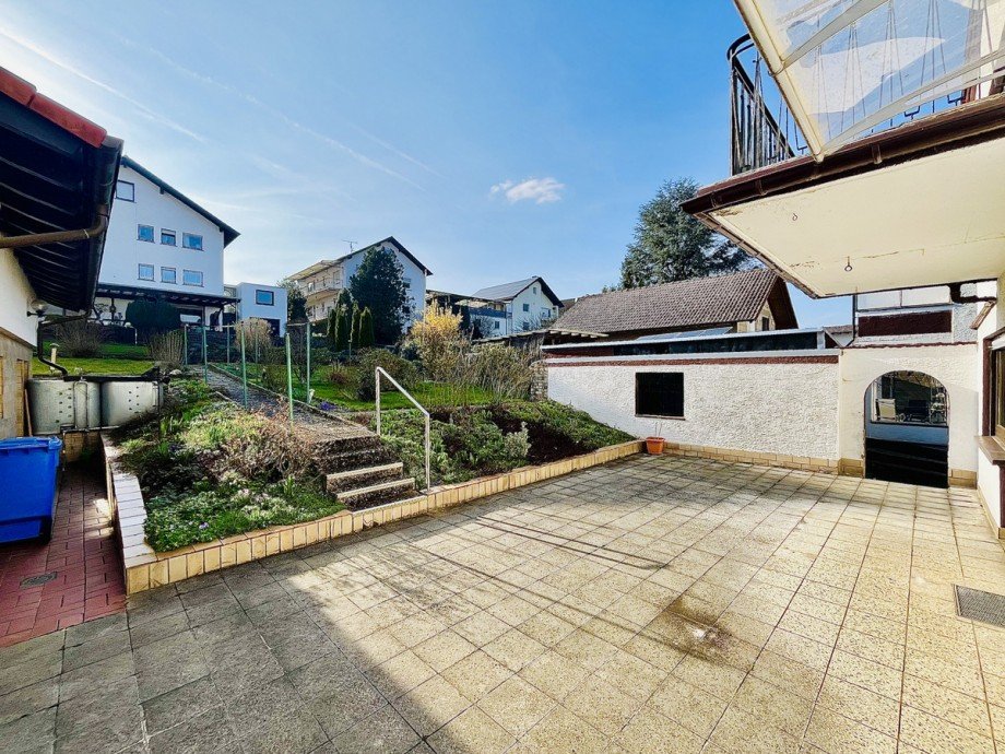 Terrasse Zweifamilienhaus Brensbach/Wersau