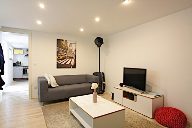 Wohnraum Gro�-Zimmern Wohnung Voll m�bliertes 1,5-Zimmer-Appartement