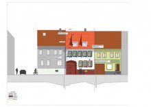 Sra�enansicht Sanierterr Altbau in zentraler Lage n�he Marktplatz -  mit Baugenehmigung f�r Erweiterung/Ausbau