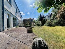 Terrasse und Garten Reihenendhaus in Feldrandlage von Klein-Umstadt - viel Platz f�r die Familie