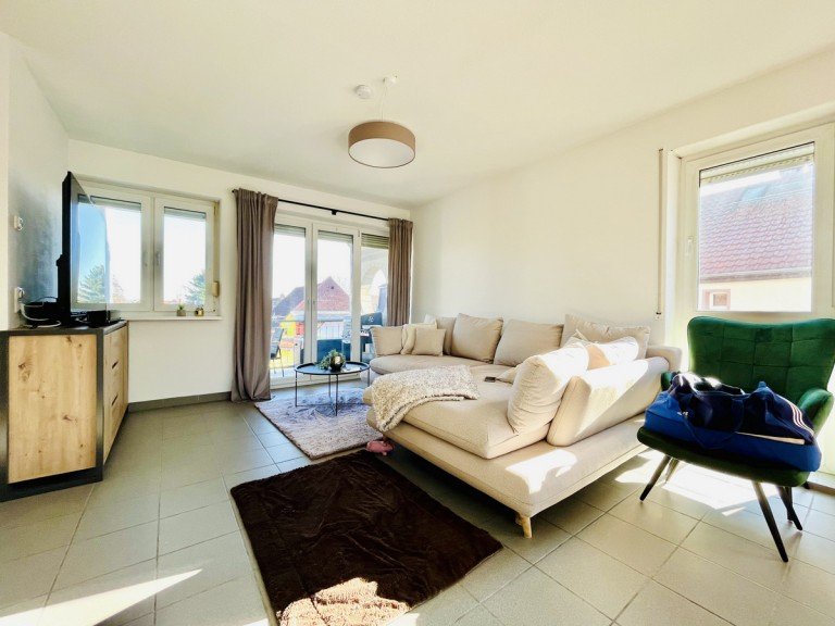 Wohnzimmer Ro�dorf Wohnung Schicke 3-Zimmer-Wohnung mit 2 Balkonen in Ro�dorf