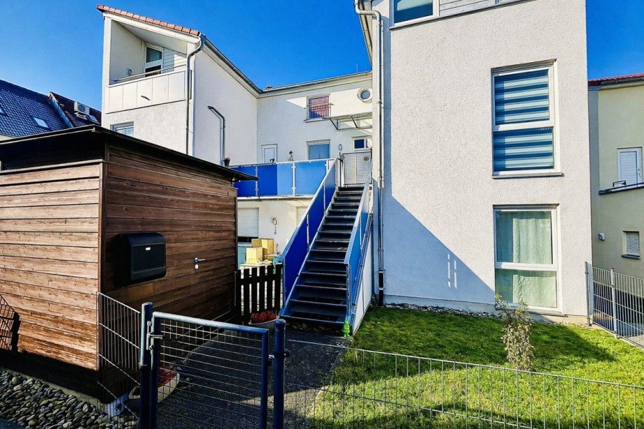 Ansicht/Eingang Maisonettewohnung Gro�-Zimmern