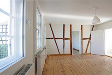 Wohnzimmer OG Sanierterr Altbau in zentraler Lage n�he Marktplatz -  mit Baugenehmigung f�r Erweiterung/Ausbau