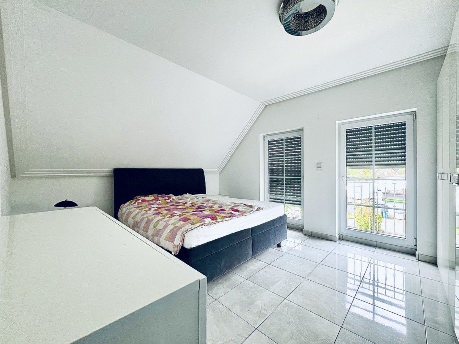 Schlafzimmer 1 Maisonettewohnung Babenhausen