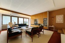 Wohnzimmer EG Bauhaus-Einfamilienhaus mit 1.220 m� Grundst�ck ? viel Potenzial in Gro�-Zimmern