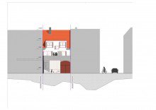 R�ckansicht Sanierterr Altbau in zentraler Lage n�he Marktplatz -  mit Baugenehmigung f�r Erweiterung/Ausbau