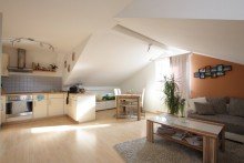 Gro�z�gig und offen Charmante 2-Zimmer-Wohnung