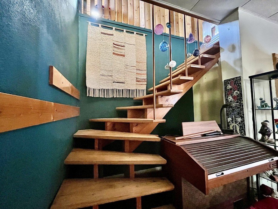 Treppenaufgang zum DG Einfamilienhaus Gro�-Zimmern