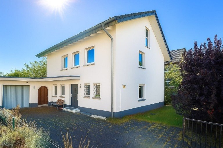 Ansicht Dieburg Einfamilienhaus Familienidyll in Toplage von Dieburg. Freistehendes Einfamilienhaus mit gro�em Garten u. viel Platz