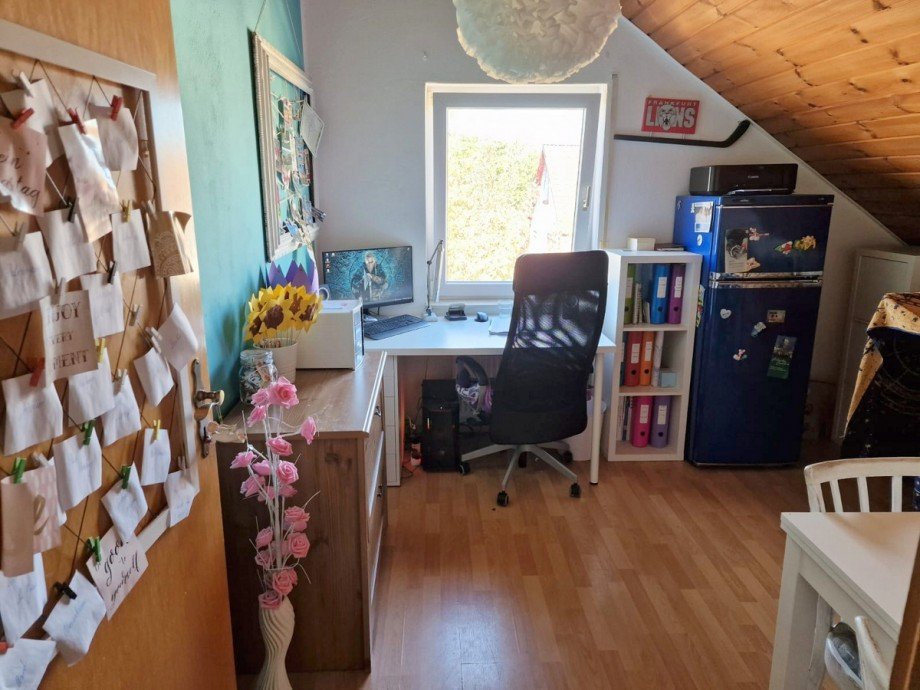 Arbeitszimmer Dachgeschosswohnung Gro�-Zimmern