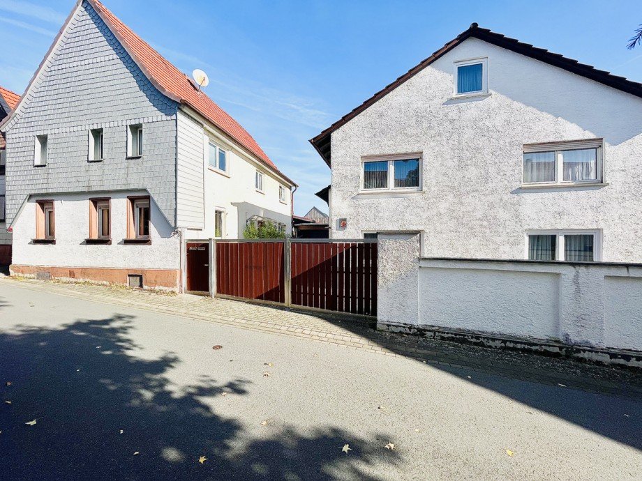 Ansicht beide H�user Einfamilienhaus Ro�dorf