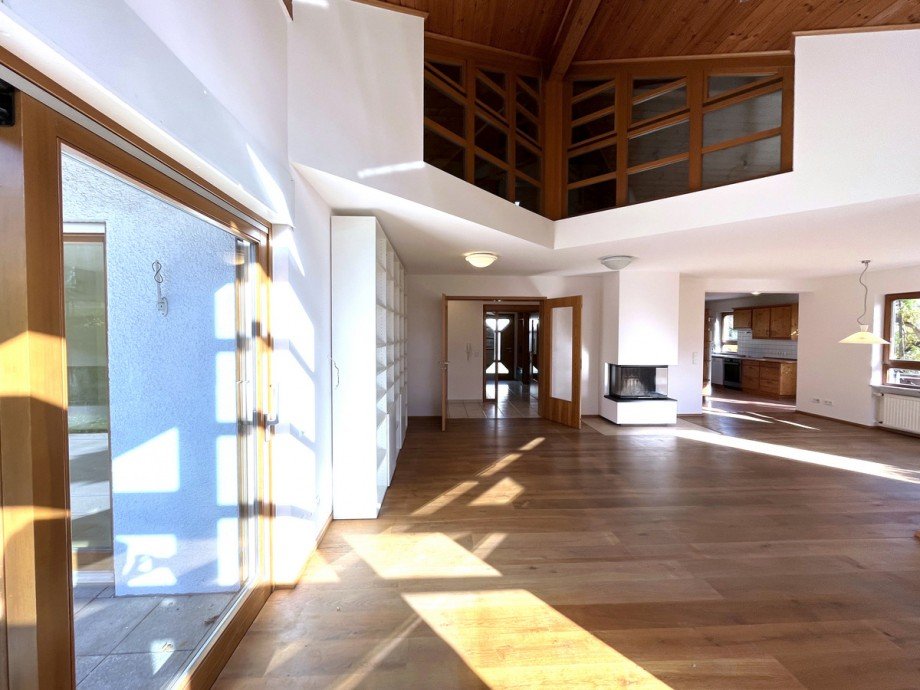 Wohnzimmer Einfamilienhaus M�hltal