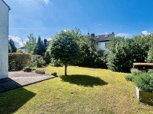 Blick in den Garten Reihenendhaus in Feldrandlage von Klein-Umstadt - viel Platz f�r die Familie