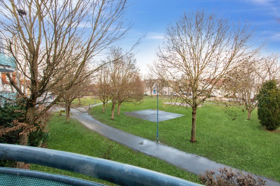 Ausblick zum Park Wohnung Gro�-Zimmern